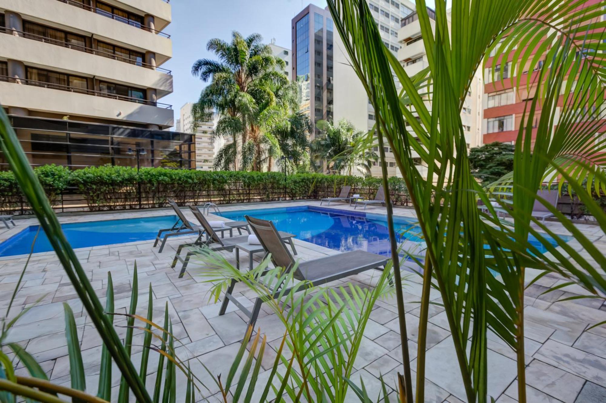 Radisson Sao Paulo Paulista Hotell Eksteriør bilde Swimming pool